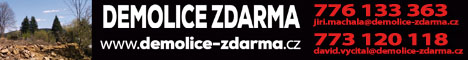 demolice zdarma a