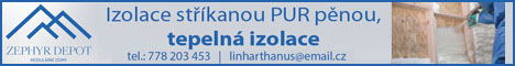 Zaphyr Depot zateplování pěnou