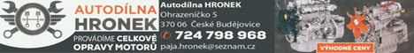 autodílna hronek a