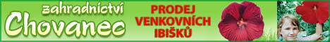 Chovanec zahradnictví, prodej stromků, ibišků