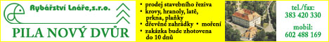 pila nový dvůr rybářství lnáře a