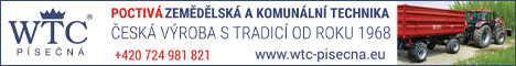 WTC písečná zemědělská a komunální technika