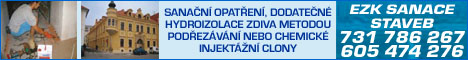 EZK sanace vlhkého zdiva A2