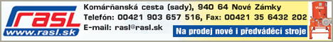 Rasl prodej zemědělské techniky