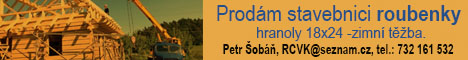 Stavební roubenky Sobáň